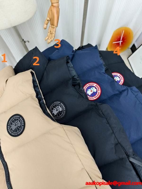 Canada Goose スーパーコピー 2025秋冬 シックブラック 多色展開ダウンベスト カナダグース