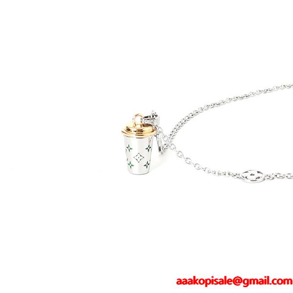 LV CUP ☆M02568☆ルイヴィトンネックレスコピーメンズファッションおしゃれアクセサリー激安通販