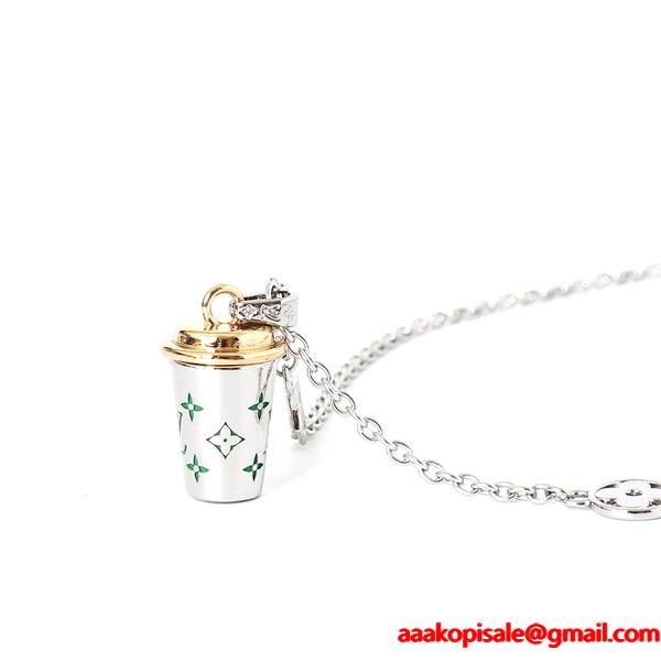 LV CUP ☆M02568☆ルイヴィトンネックレスコピーメンズファッションおしゃれアクセサリー激安通販