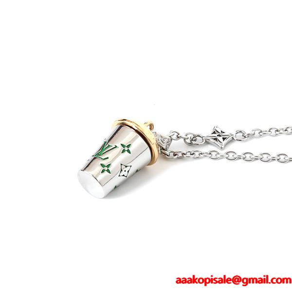 LV CUP ☆M02568☆ルイヴィトンネックレスコピーメンズファッションおしゃれアクセサリー激安通販