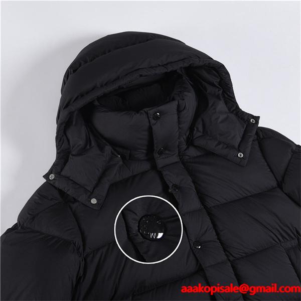 ブラック シンプル定番 ボリューム中綿 保温力抜群 2025秋冬コーデ MONCLER モンクレール 偽物 ダウンジャケット