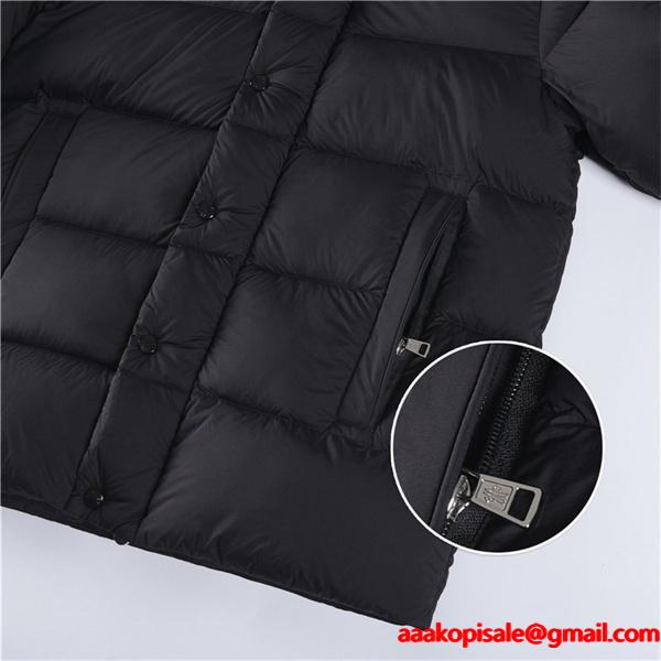 ブラック シンプル定番 ボリューム中綿 保温力抜群 2025秋冬コーデ MONCLER モンクレール 偽物 ダウンジャケット