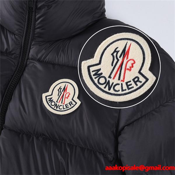 ネイビー ロゴワッペン 上質仕上げ 軽量暖か 2025秋冬必須 MONCLER モンクレール スーパーコピー ダウンジャケット