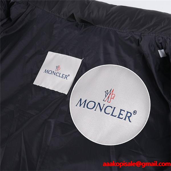 ネイビー ロゴワッペン 上質仕上げ 軽量暖か 2025秋冬必須 MONCLER モンクレール スーパーコピー ダウンジャケット