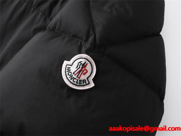 ホワイト×レッド 内側配色 デザイン性高い 高機能 トレンド MONCLER モンクレール コピー ダウンジャケット