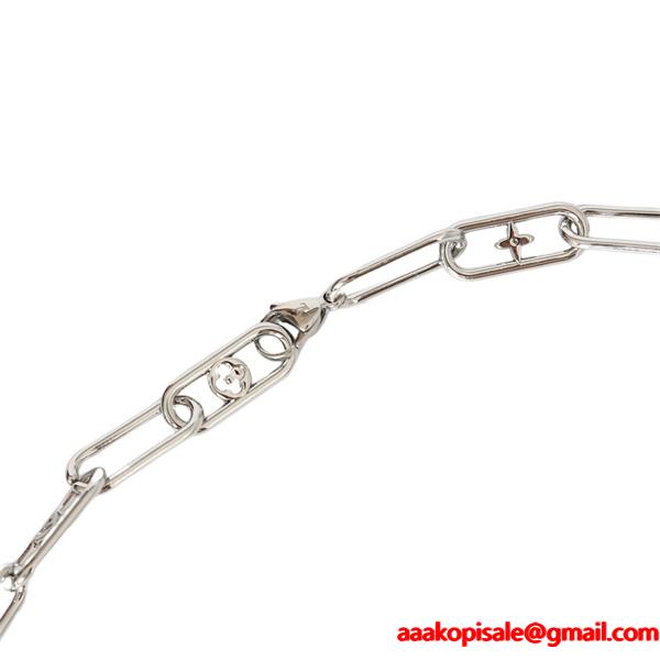 人気ルイヴィトンネックレスコピー❤LOUIS VUITTON Sleek Monogram ☆M1356L☆プレゼント最適