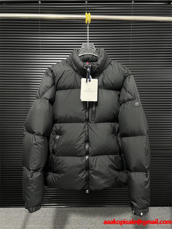 カーキ 上品ミリタリーテイスト 防寒力強化モデル 上質素材 MONCLER モンクレール コピー ダウンジャケット
