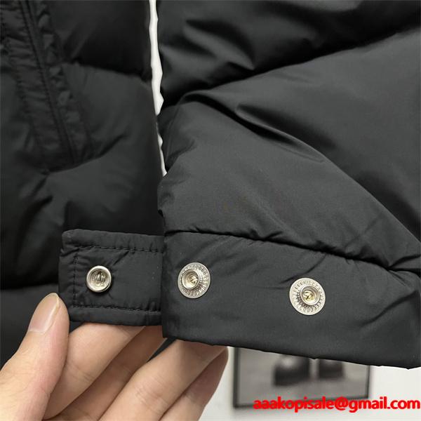 話題 ブラック × ロング仕様 極暖シルエット 2025冬季注目 モンクレール コピー Moncler ダウンコート