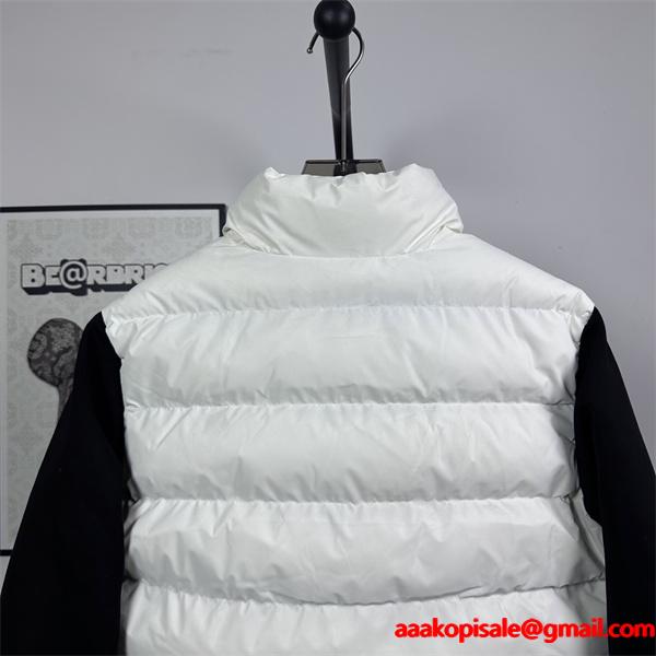 注目 ホワイト×ブラック プレミアム 2025秋冬必須 カナダグース コピー Canada Goose ダウンジャケット