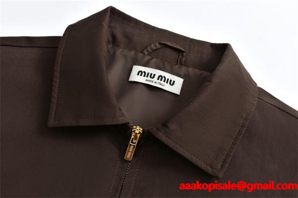 人気上昇中☆☆MIUMIUジャケットスーパーコピーミュウミュウ新作秋冬メンズブルゾン