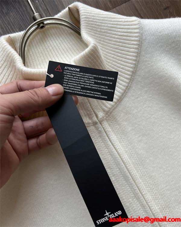 2025新作 限定カラー 上質 STONE ISLAND ストーンアイランド コピー ニット フルジップ カーディガン