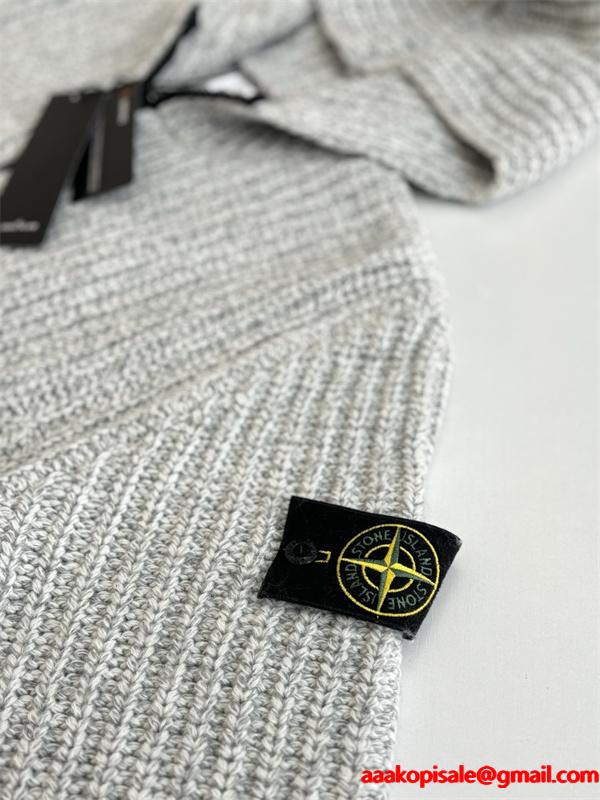 2025秋冬新作 極暖ニット プレミアム パーカー STONE ISLAND ストーンアイランド コピー