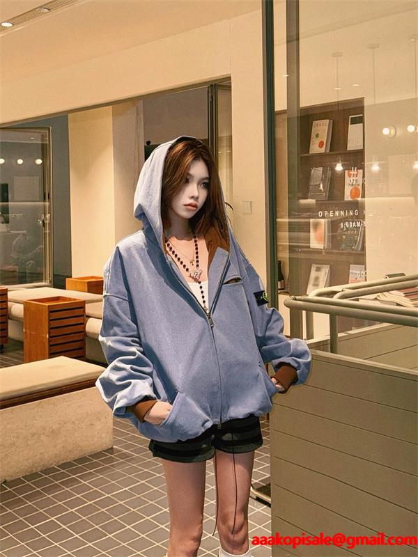 人気急上昇 2025秋冬 ストリート モード系 ジャケット STONE ISLAND ストーンアイランド コピー