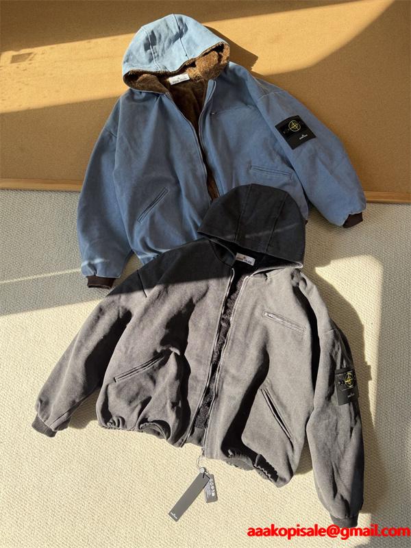 人気急上昇 2025秋冬 ストリート モード系 ジャケット STONE ISLAND ストーンアイランド コピー
