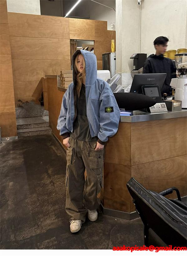 人気急上昇 2025秋冬 ストリート モード系 ジャケット STONE ISLAND ストーンアイランド コピー
