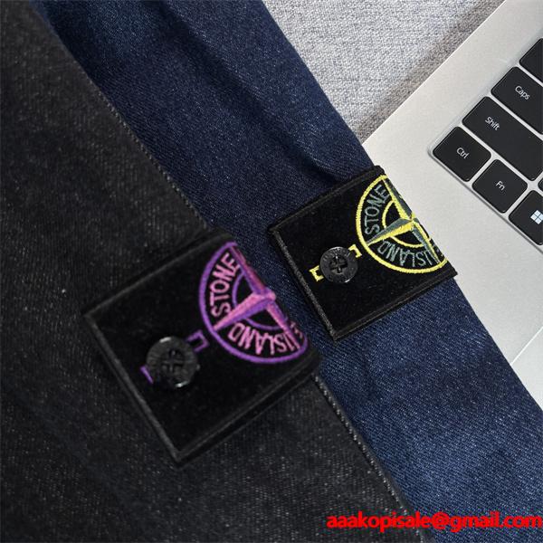 高級感漂う 2025秋冬限定 デニムジャケット STONE ISLAND ストーンアイランド コピー