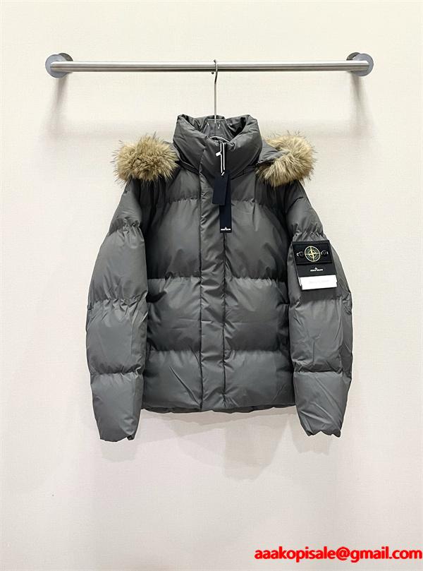 人気急上昇 2025秋冬必須 お洒落 STONE ISLAND ストーンアイランド コピー ダウンジャケット