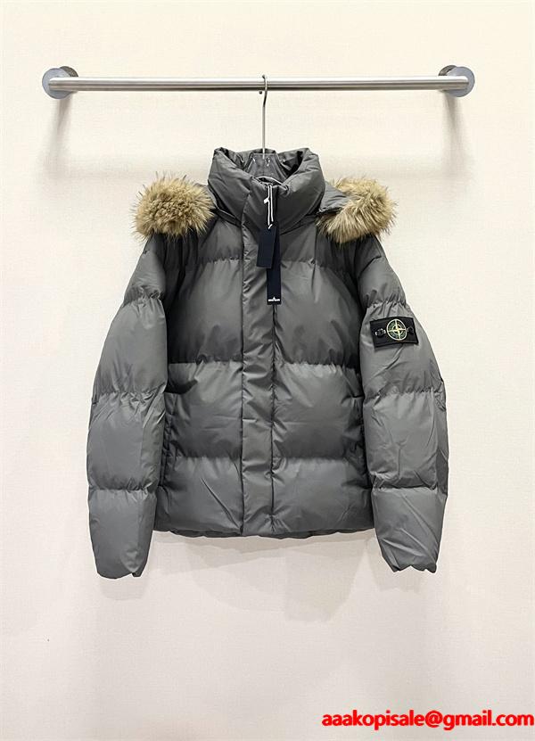 人気急上昇 2025秋冬必須 お洒落 STONE ISLAND ストーンアイランド コピー ダウンジャケット