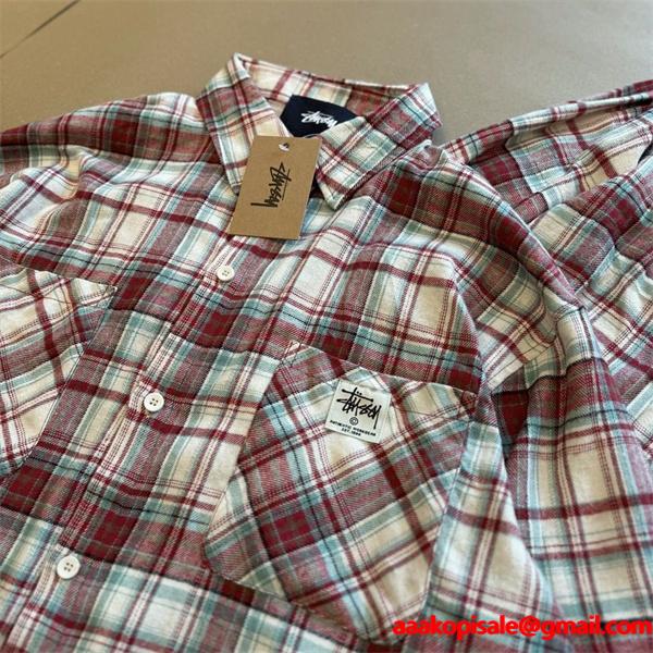 ☆2025人気☆☆STUSSYステューシー長袖シャツコピー2025秋冬トレンド男女兼用