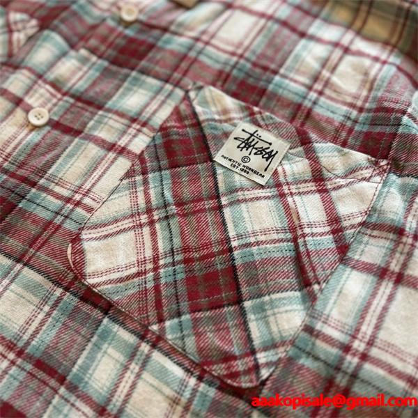 ☆2025人気☆☆STUSSYステューシー長袖シャツコピー2025秋冬トレンド男女兼用