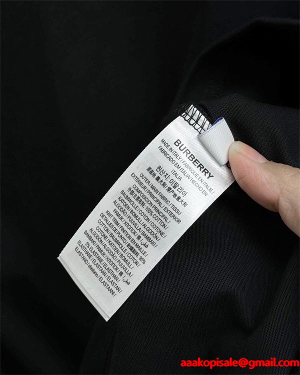 注目必至 2025新登場 シンプル刺繍 エレガント 長袖Tシャツ バーバリー コピー BURBERRY