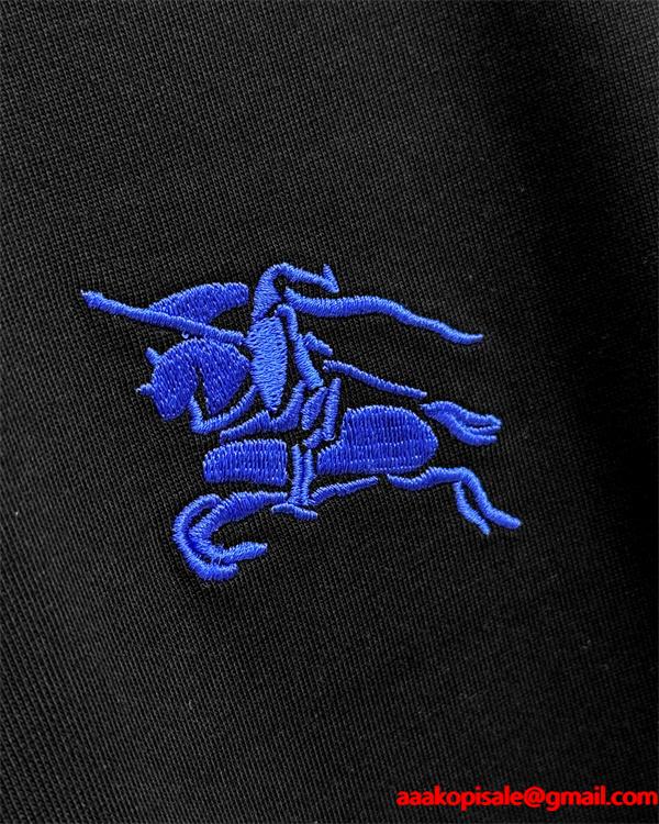 注目必至 2025新登場 シンプル刺繍 エレガント 長袖Tシャツ バーバリー コピー BURBERRY