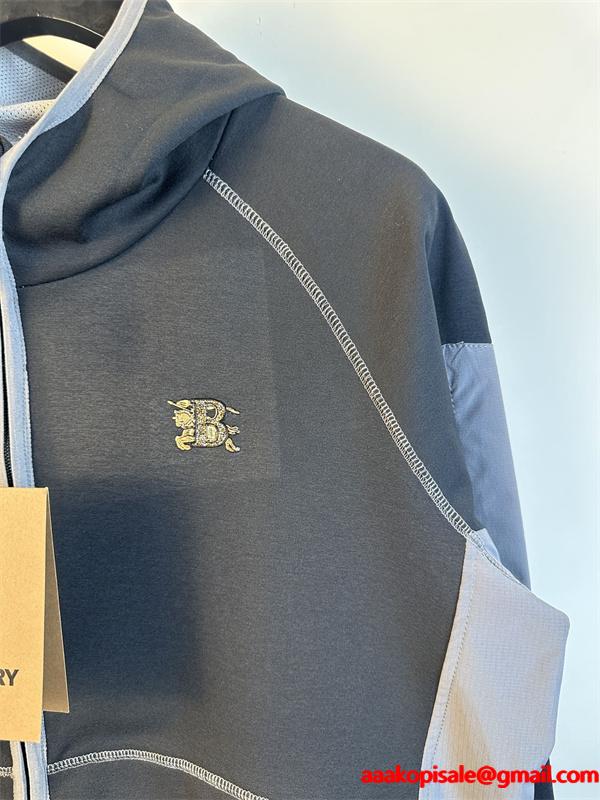 希少デザイン 2025冬季限定 スポーティー配色 ジャケット バーバリー コピー BURBERRY