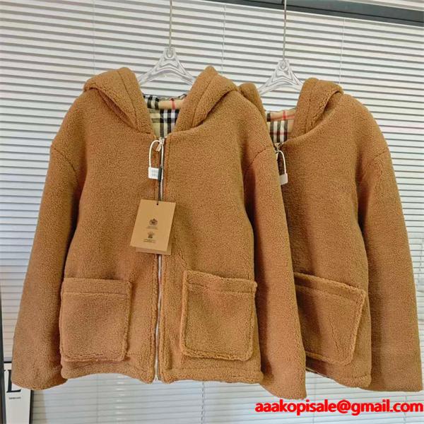 快適感重視 2025秋冬温か素材 キャメル ジャケット バーバリー コピー BURBERRY