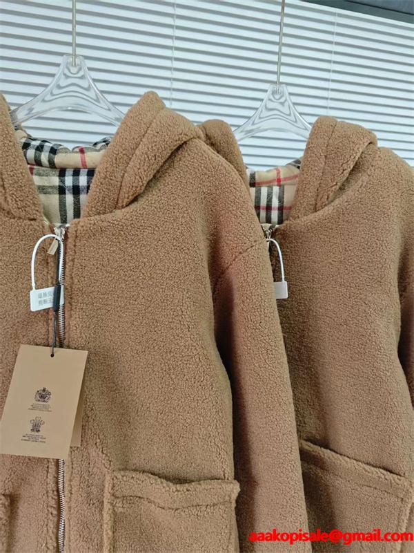 快適感重視 2025秋冬温か素材 キャメル ジャケット バーバリー コピー BURBERRY