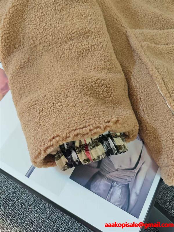 快適感重視 2025秋冬温か素材 キャメル ジャケット バーバリー コピー BURBERRY