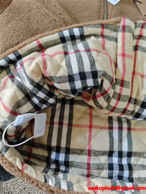 快適感重視 2025秋冬温か素材 キャメル ジャケット バーバリー コピー BURBERRY