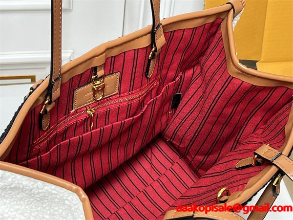 LOUIS VUITTON ルイヴィトン コピー 希少質感 ふわもこ暖か 高級デザイン トートバッグ