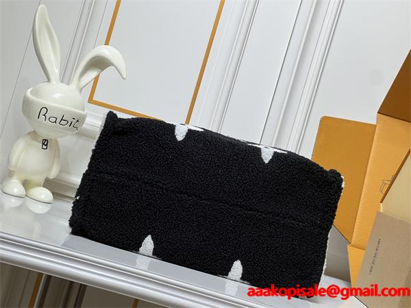 LOUIS VUITTON ルイヴィトン コピー 希少質感 ふわもこ暖か 高級デザイン トートバッグ