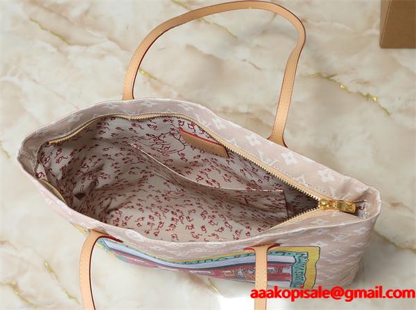期間限定 アート魅力 柔らかフェミニン LOUIS VUITTON ルイヴィトン コピー キャンバストート