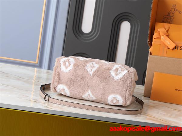 話題沸騰 可愛い質感 フワモコ ハンドバッグ LOUIS VUITTON ルイヴィトン コピー