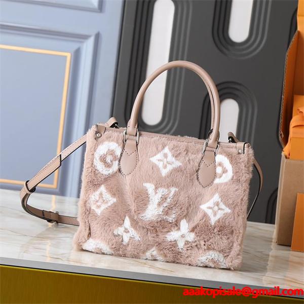 話題沸騰 可愛い質感 フワモコ ハンドバッグ LOUIS VUITTON ルイヴィトン コピー