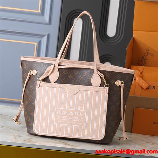 上質感溢れる 注目 2025新着 ブラウン LOUIS VUITTON ルイヴィトン コピー トートバッグ