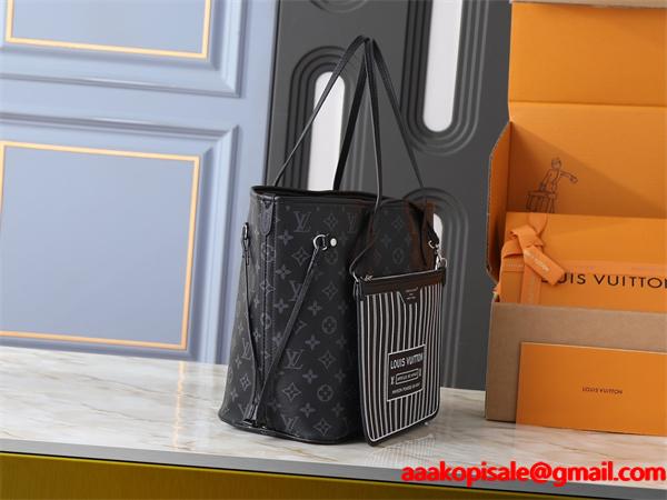 LOUIS VUITTON ルイヴィトン スーパーコピー 売れ筋 2025限定 ブラック シックライン トートバッグ