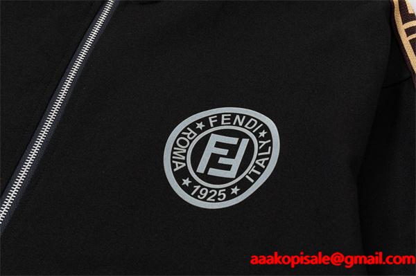 FENDI フェンディ コピー 2025秋冬必須  サイドロゴ トラックジャケット 話題