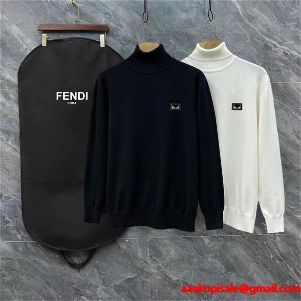 2025秋冬本命・暖か素材 モンスターアイ ニット 売れ筋 FENDI フェンディ スーパーコピー