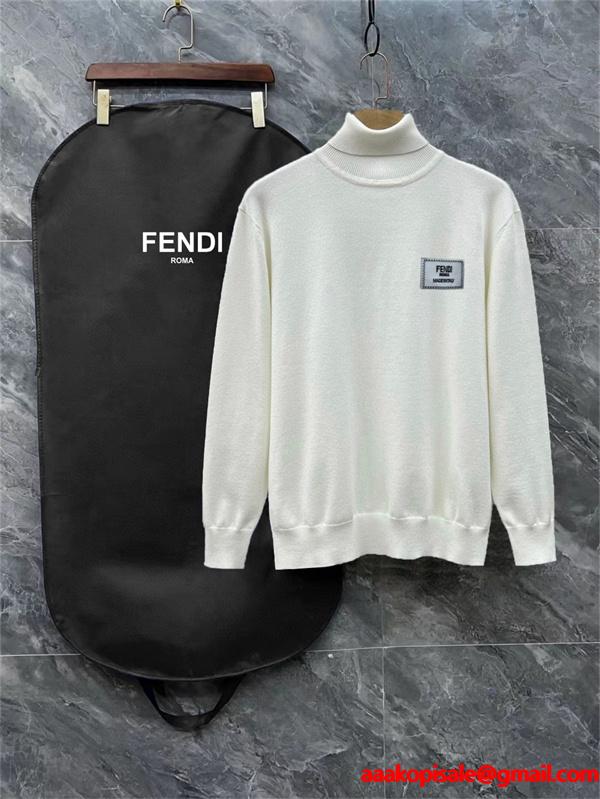 FENDI フェンディ コピー 2025秋冬先行・柔暖タッチ タートルニット 当店イチオシ