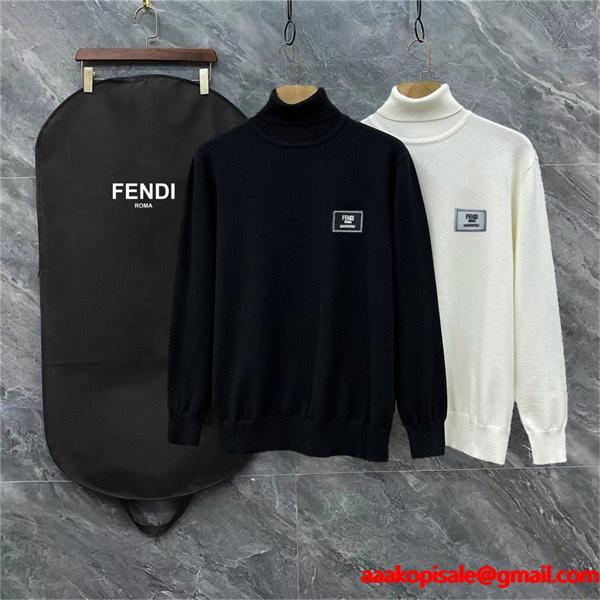 FENDI フェンディ コピー 2025秋冬先行・柔暖タッチ タートルニット 当店イチオシ