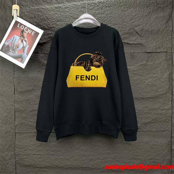 2025秋冬本格・高密度素材 バッグプリント FENDI フェンディ コピー パーカー プレミアム