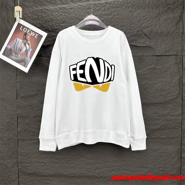 2025秋冬先取り・ゆったり快適 FENDIロゴ パーカー おすすめ FENDI フェンディ コピー