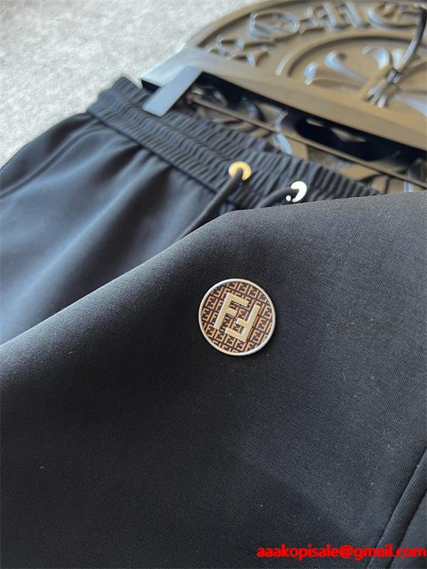  FENDI フェンディ コピー 2025秋冬先行・スタイリッシュシルエット スウェットパンツ メンズ 