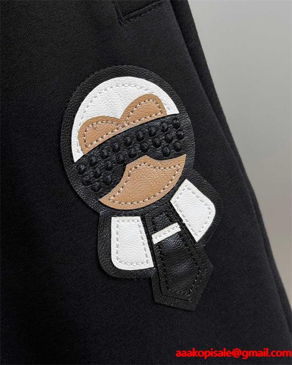 FENDI フェンディ コピー 2025秋冬限定・ふんわり カールロゴ スウェットパンツ 必見アイテム