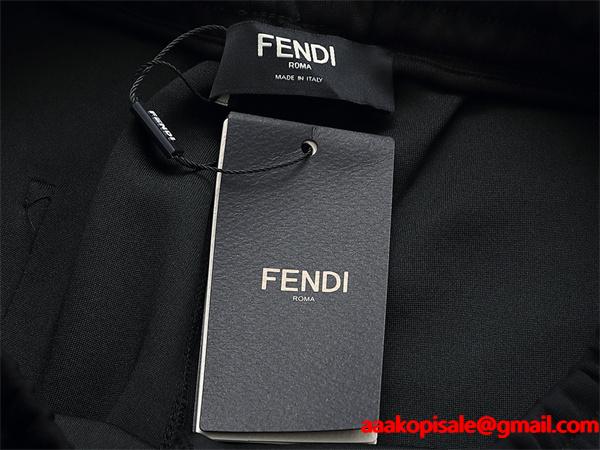 FENDI フェンディ コピー 2025秋冬注目度・動きやすい快適 Fロゴ スウェットパンツ 新作人気