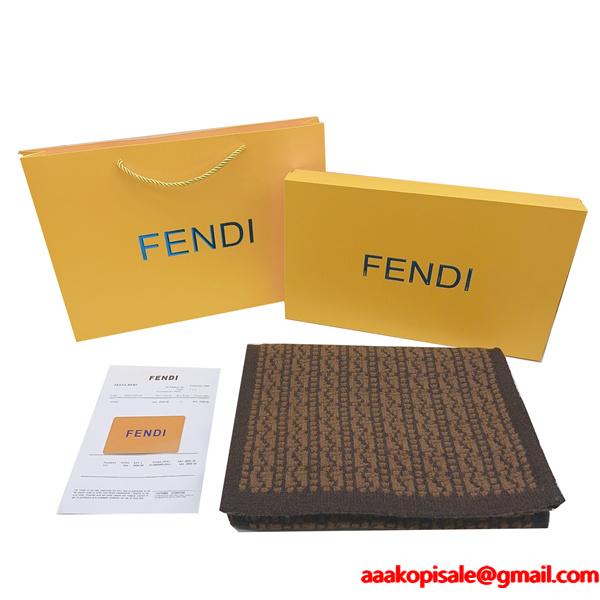 2025秋冬トレンド・クラフト風ウールマフラー FENDI フェンディ コピー 話題アイテム
