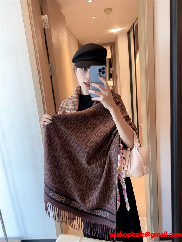  FENDI フェンディ コピー2025秋冬注目度UP・ライトタッチショール 売れ筋ランキング