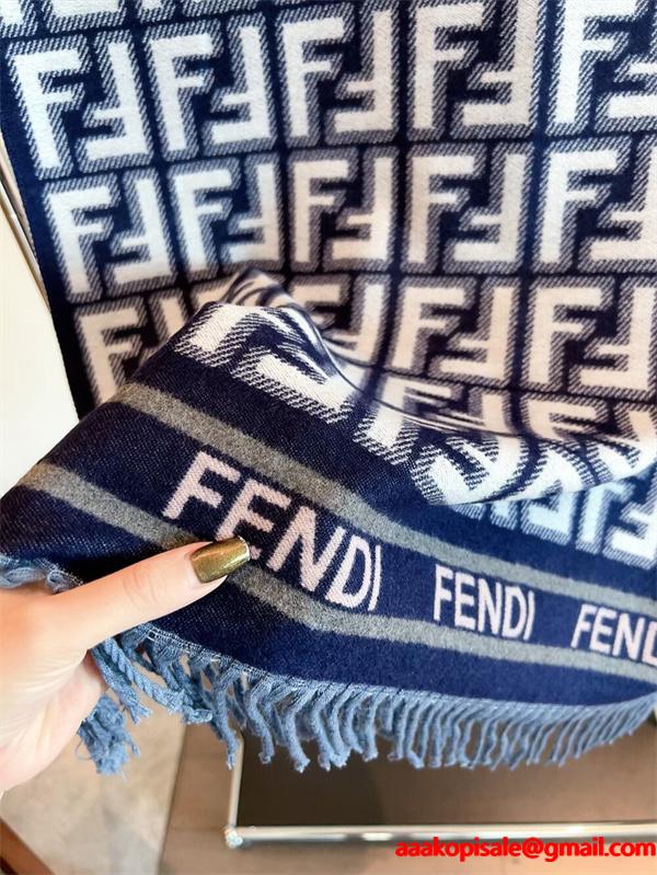 2025秋冬先取り・スウィート柔彩ストール FENDI フェンディ スーパーコピー人気セレクト
